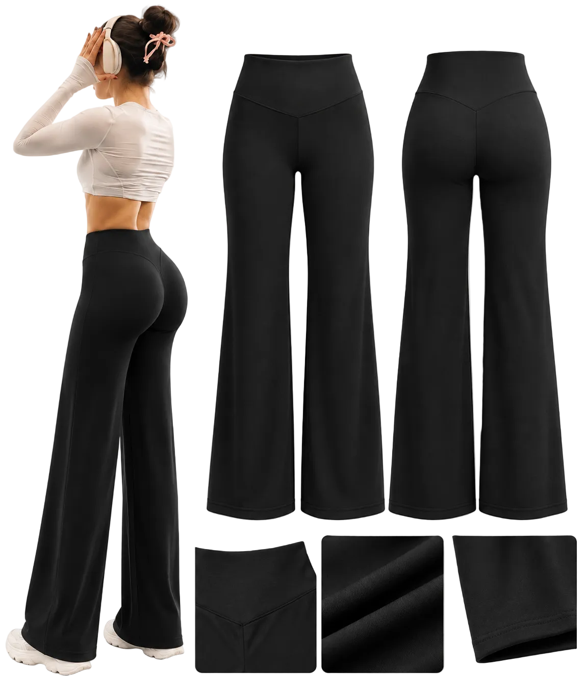 The Sculpt Wide-Leg Pants